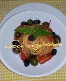 Spaghetti Aulive e Chiapparielle (alla Puttanesca)