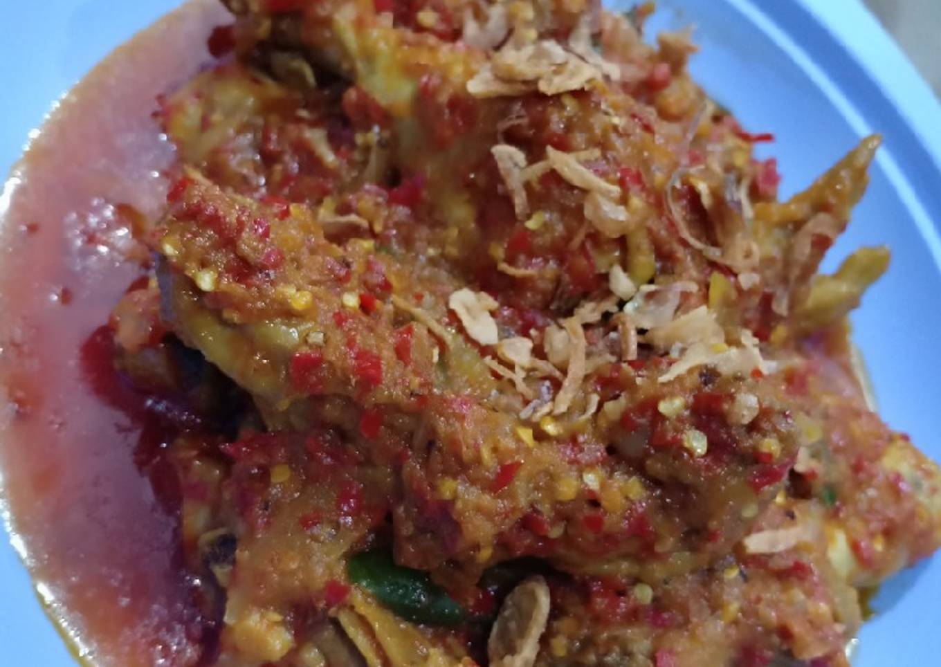 Ayam balado (ayam cabein)