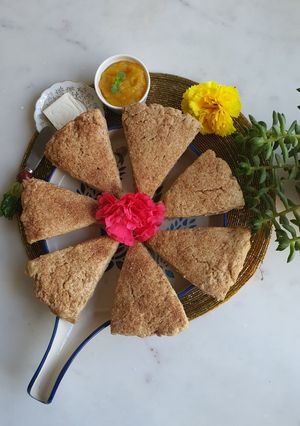 A picture of Cinnamon Scones.