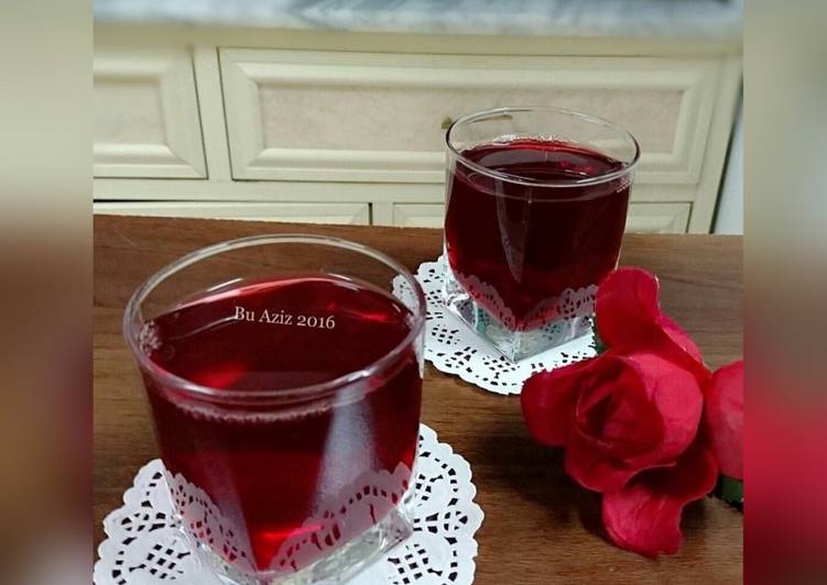 Bagaimana Membuat Teh Bunga Rosella Anti Gagal