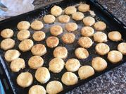 Una foto de scones dulces sin gluten