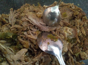 Una foto de Pulled pork/Bondiola desmechada en la Essen