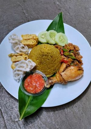Foto resep Set Nasi Kuning