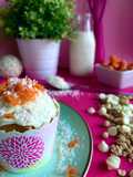 Muffins de coco🥥 y chocolate blanco!!