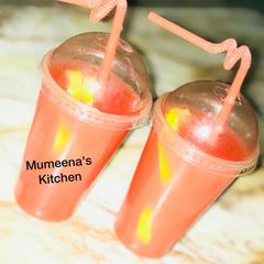 A picture of Watermelon sangria.
