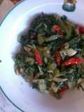 Oseng sayur lumbu,
