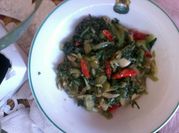 Gambar oseng sayur lumbu