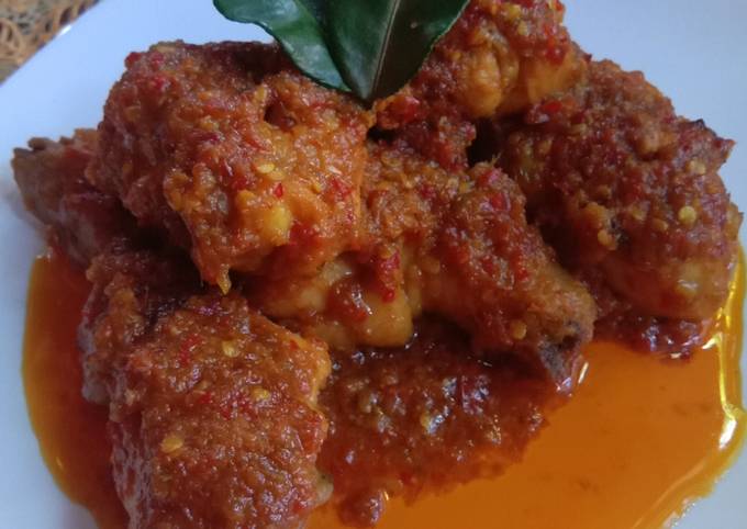 Resep Ayam bumbu rujak, Bisa Manjain Lidah