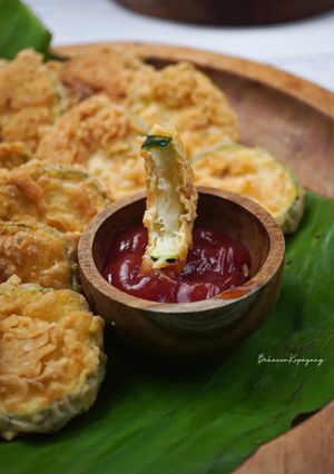 Foto resep Zukini Goreng Tepung / Hobak Jeon