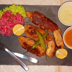 A picture of Cheese Kabab.