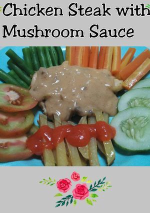 Foto resep Simple Chicken Steak With Mushroom Sauce