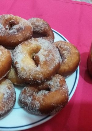 Una foto de Berlinesas, rosquitas..
