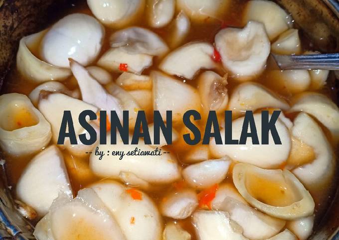 Resep Asinan salak Anti Gagal