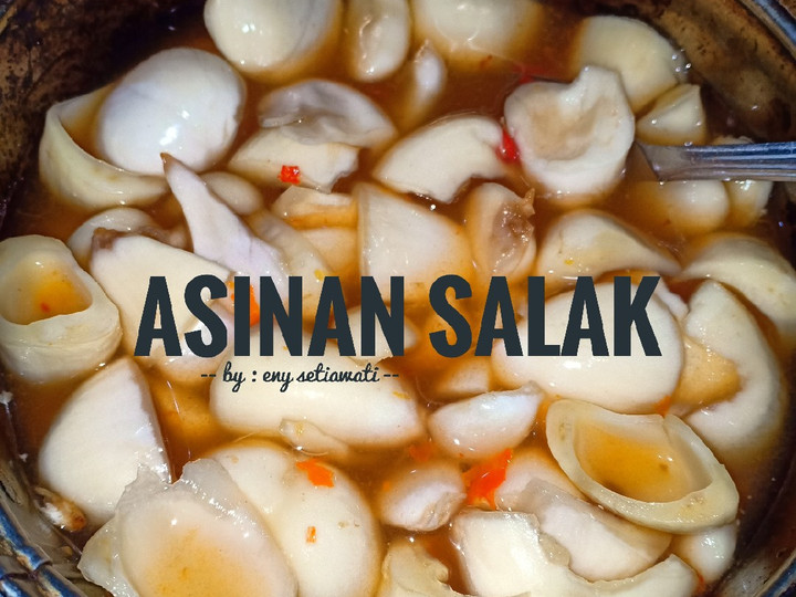 Resep Asinan salak Anti Gagal