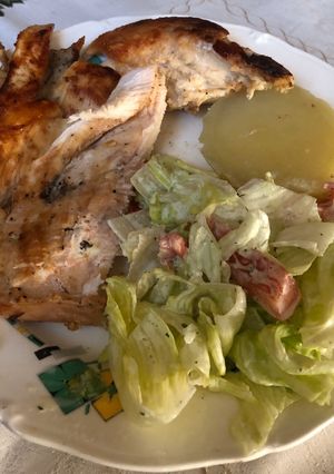 Una foto de Pollo a la parrilla
