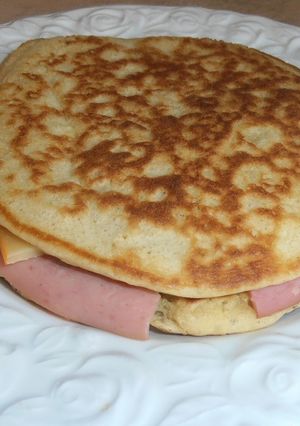 Φωτογραφία της συνταγής Αλμυρά pancakes, πολύ αφράτα, για την κλινήρη πριγκίπισσά μου