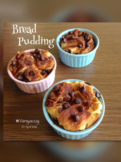 Foto resep Bread Pudding / Puding Roti