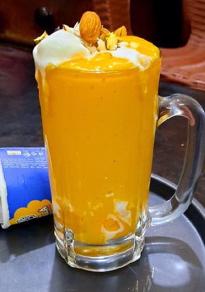 A picture of Mango Mastani🥭🥭🥭🥭.