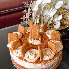 A picture of Lotus Biscoff Cheesecake.