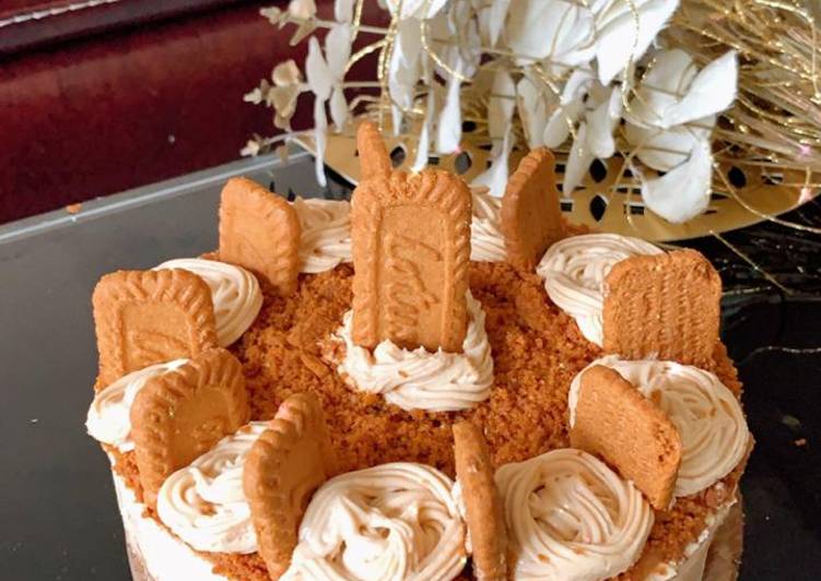 Easiest Way to Make Perfect Lotus Biscoff Cheesecake