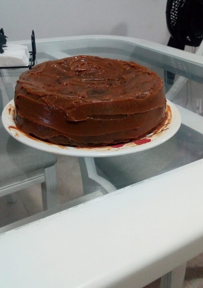 Una foto de Torta de zanahoria con arequipe. Receta saludable