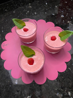 Una foto de Mousse de fresas 🍓