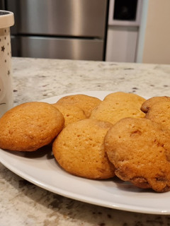 Una foto de Galletas con trocitos de chocolate blanco