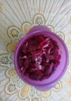 A picture of Beetroot salad.