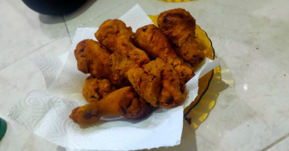 Ayam paha pentung goreng krispi manis gurih empuk