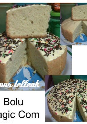Foto resep Bolu Magic Com Sederhana dan Praktis