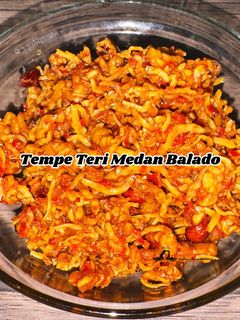 Foto resep Tempe Teri Medan Balado