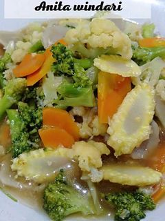 Foto resep Capcay jagung putren