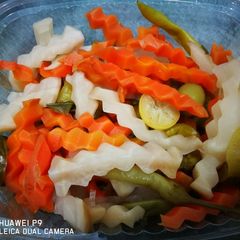 Vegetables pickles without oil A picture of Vegetables pickles without oil.