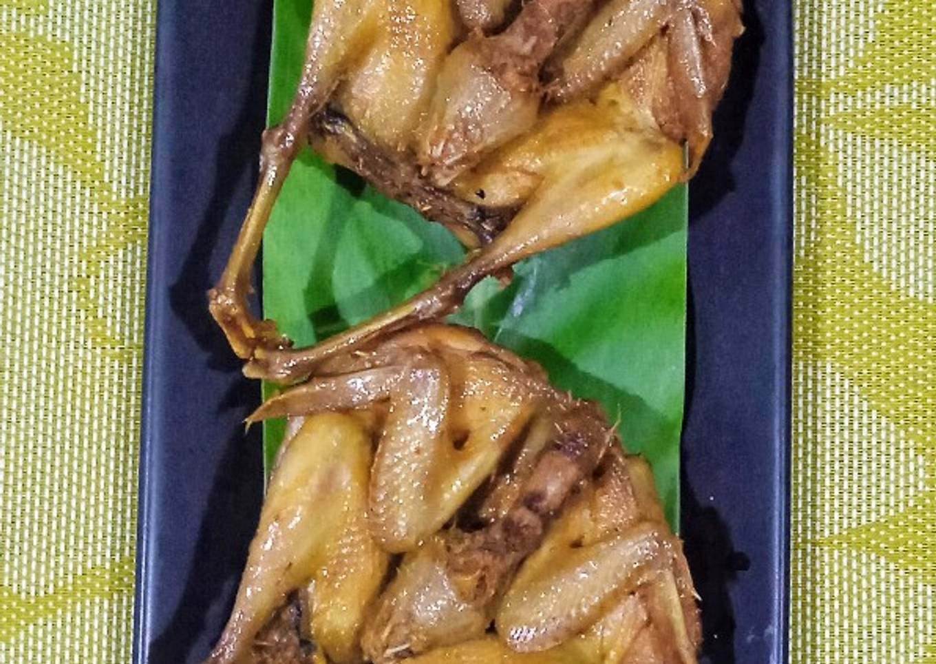 Puyuh Goreng Bumbu Parut