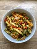 Ensalada de pasta vegana