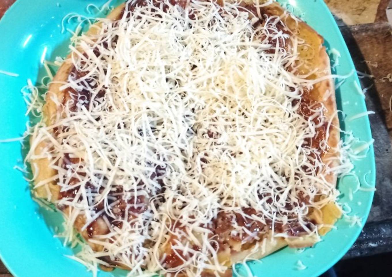 Martabak rasa pukis teflon