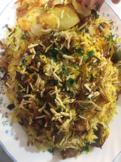 عکسی از دستور بريانی تند هندی (گوشت)