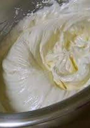 صورة لوصفة كريمه الزبدة الايطاليه