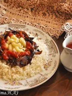 A picture of Koshari.
