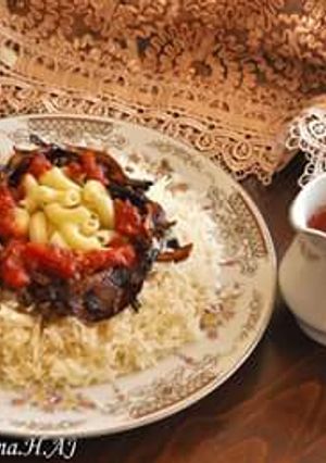 A picture of Koshari.