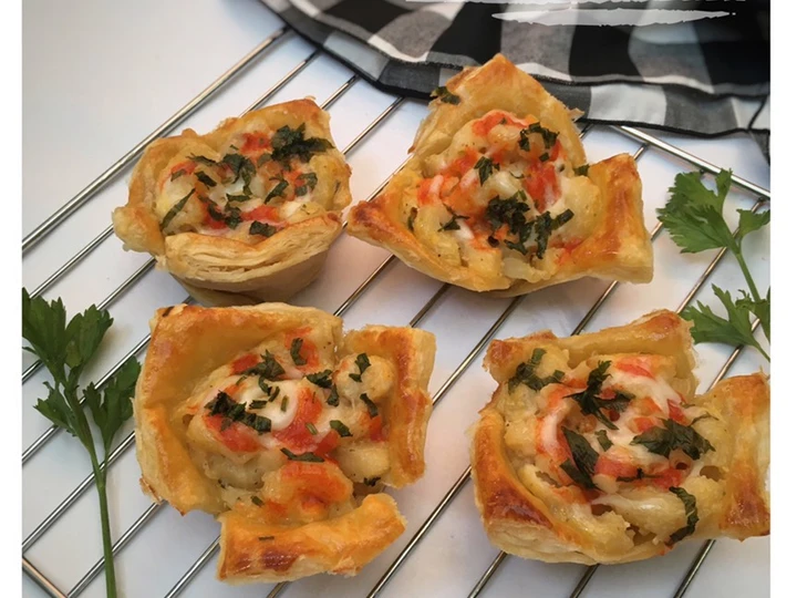 Easy Steps to Prepare Mac and Cheese in Pastry Cup the So Delicious So Delicious
