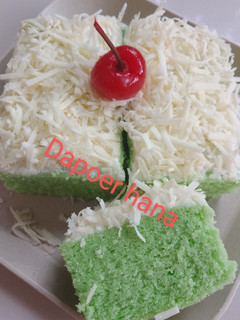 Foto resep Bolu pandan keju