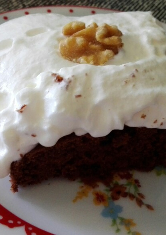 Una foto de Bizcocho de chocolate