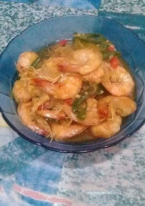 Foto resep Udang cabe ijo