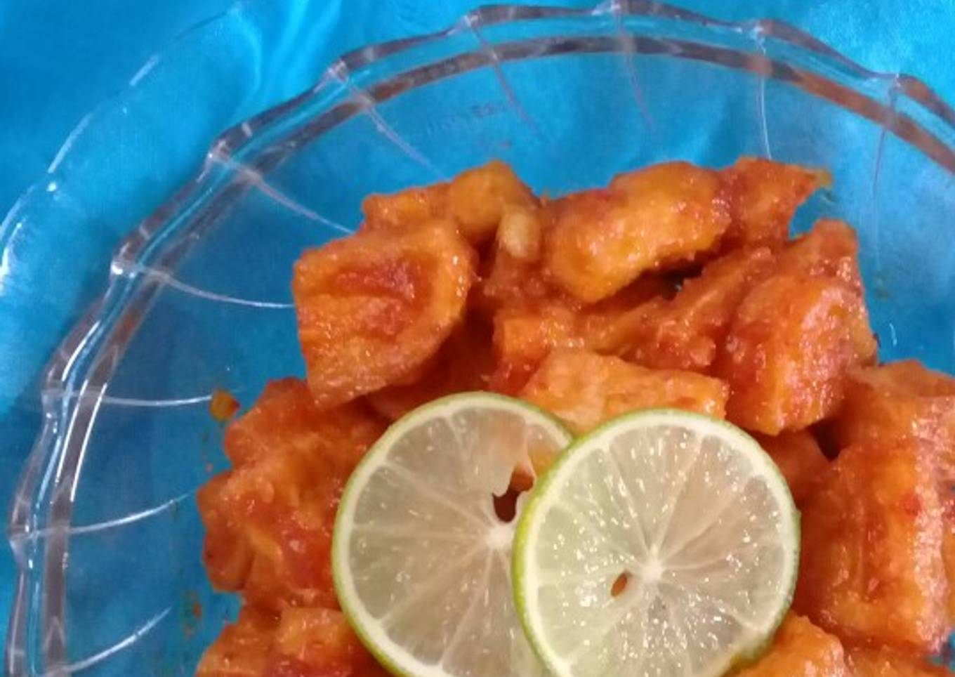 Tahu Asam Manis Pedas