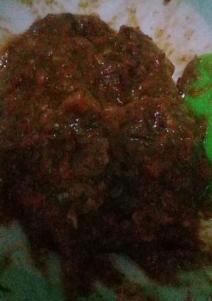 Foto resep Sambal kacang tomat