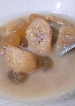 Foto resep Kolak Pisang Kolang Kaling santan Instan