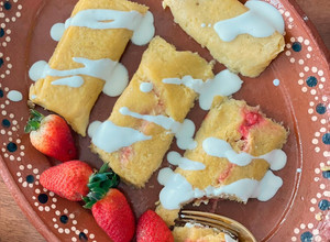 Una foto de Tamales de elote dulces sin azúcar