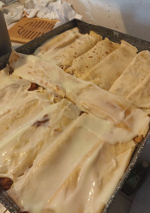 Una foto de Masa para panqueques o canelones