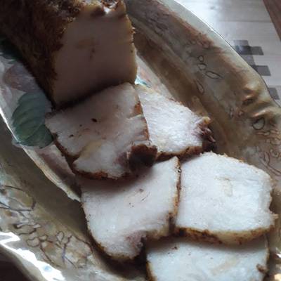 Вареное сало в майонезе — рецепт с фото пошагово